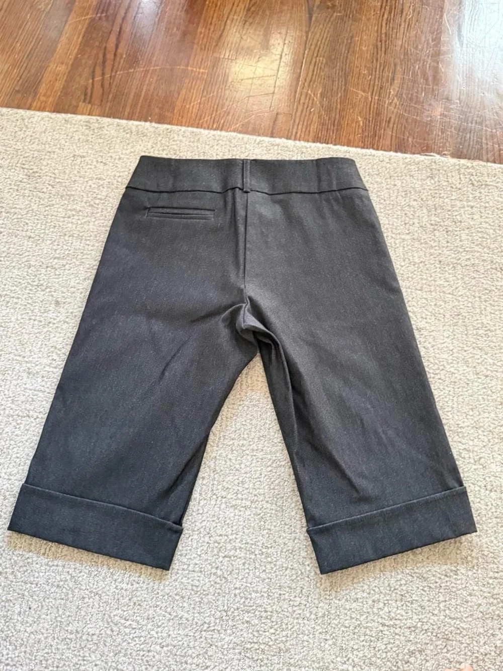 🖤 Vintage Deadstock Charcoal Bermuda Shorts